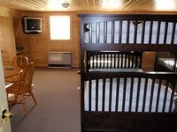 Log Cabin Rental Photos - Upstairs, View 2 - Maine Whitewater