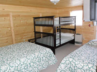 Log Cabin Rental Photos - Bathroom/Shower - Maine Whitewater